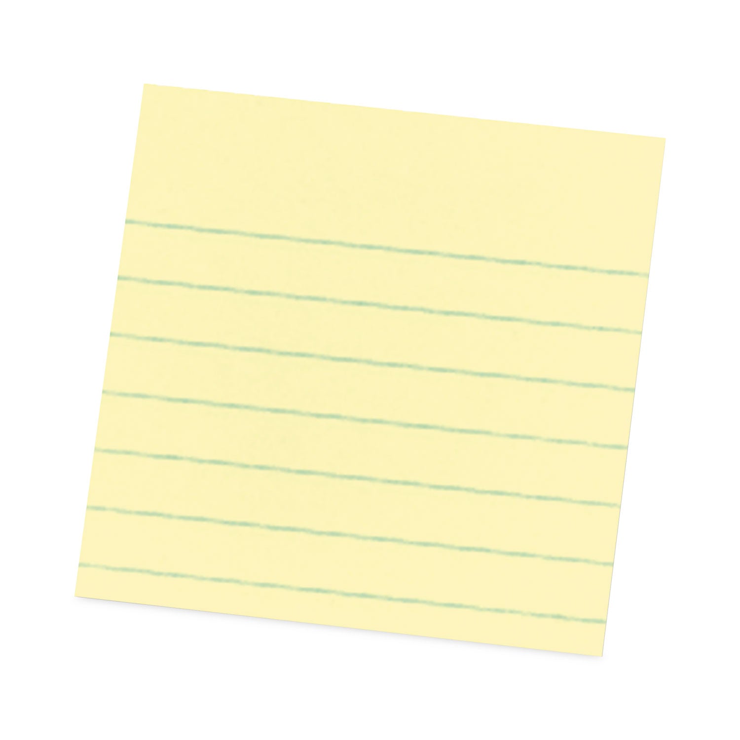 Post-it Pads in Canary Yellow, Cabinet Pack, Note Ruled, 4" x 4", 90 Sheets/Pad, 12 Pads/Pack