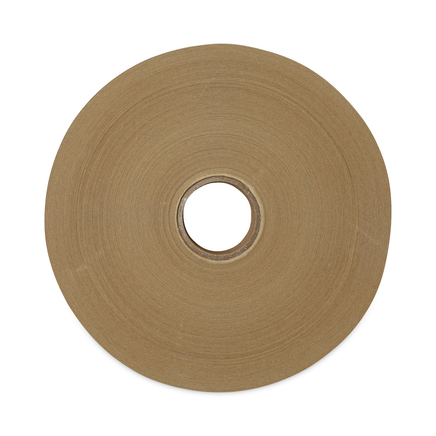General Supply Gummed Kraft Sealing Tape, 3" Core, 2" x 600 ft, Brown, 12/Carton