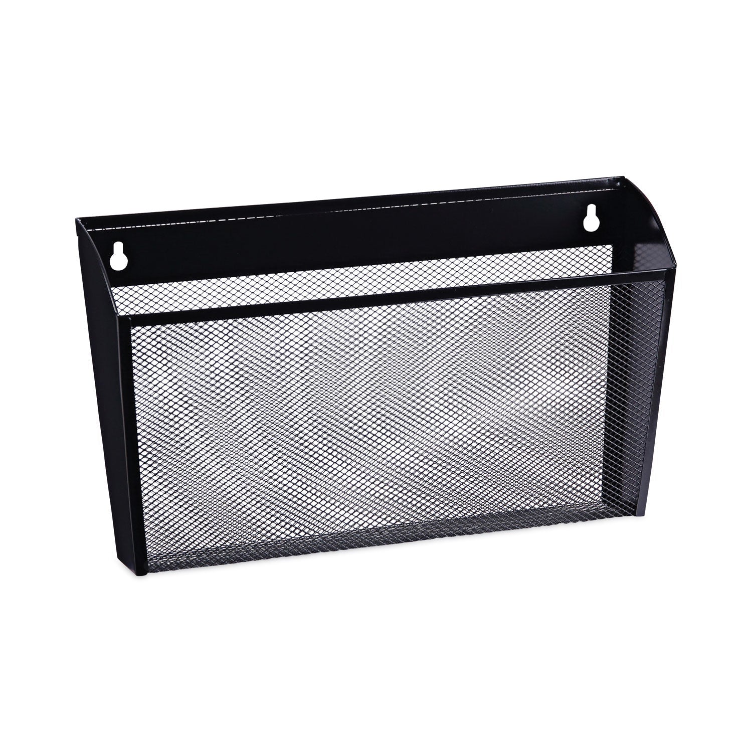 Universal Metal Mesh Wall File, Letter Size, 14.13" x 3.38" x 13", Black