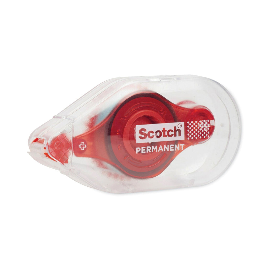 Scotch Tape Runner, 0.31" x 49 ft, Dries Clear