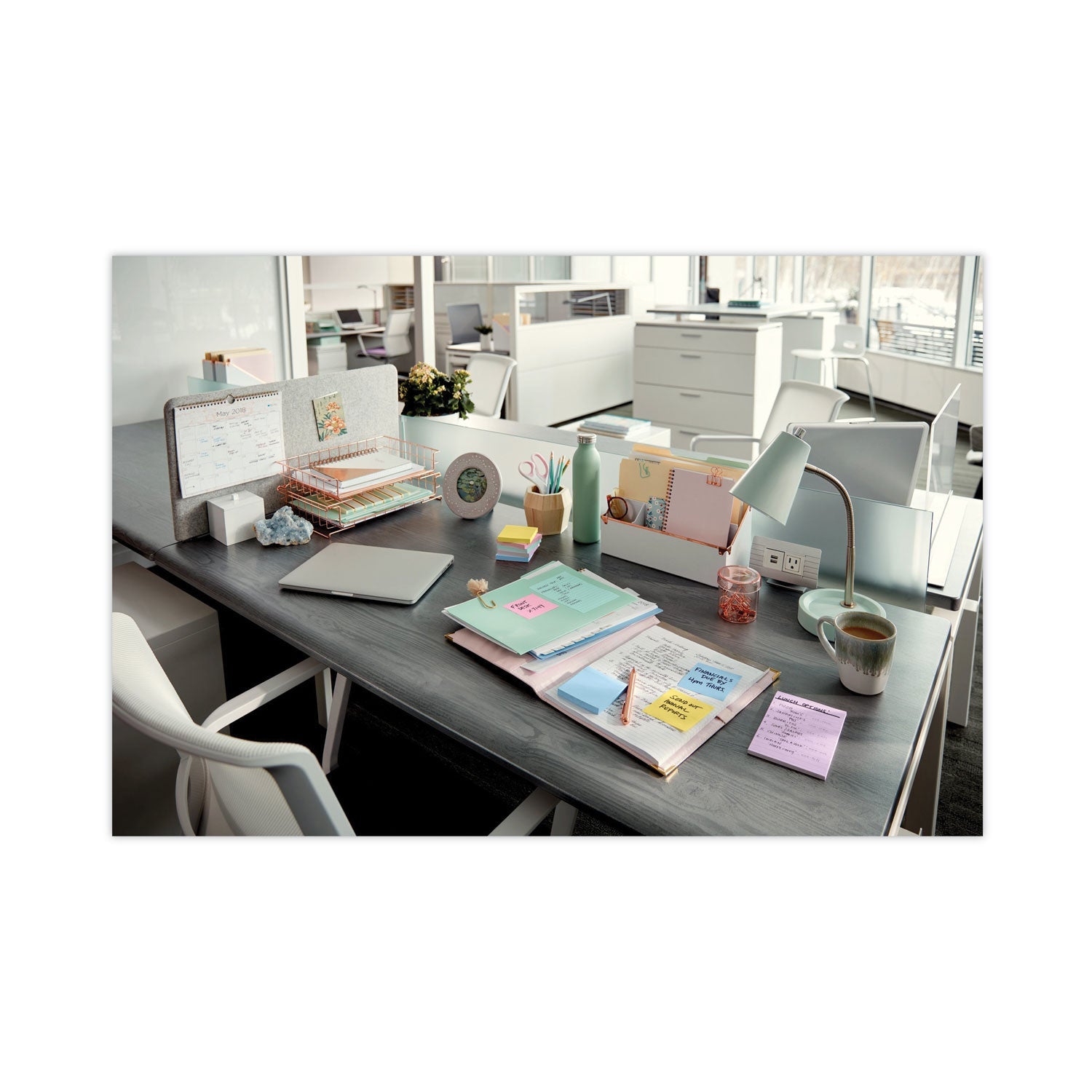 Post-it Original Recycled Note Pads, 1.5" x 2", Canary Yellow, 100 Sheets/Pad, 12 Pads/Pack
