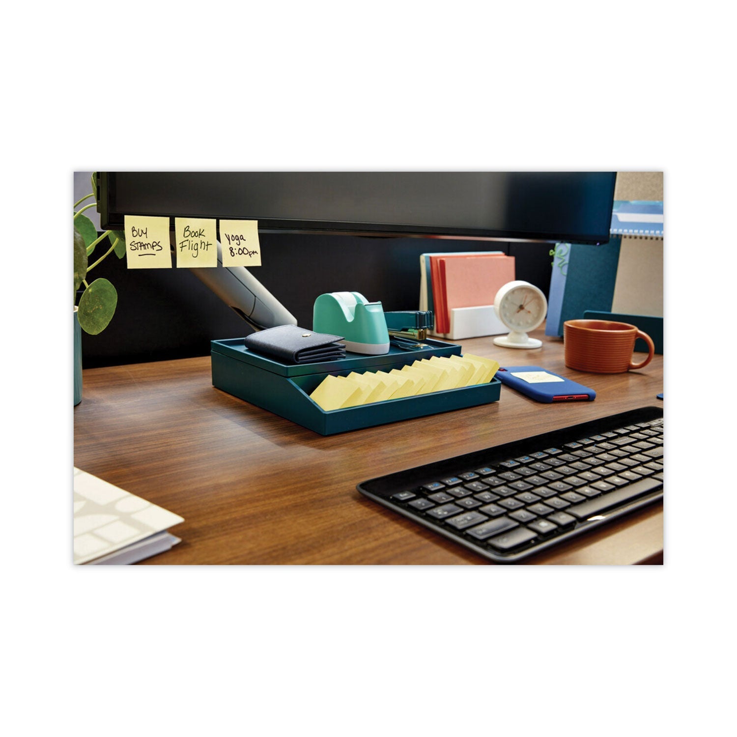 Post-it Pads in Canary Yellow, 1.88" x 1.88", 90 Sheets/Pad, 10 Pads/Pack