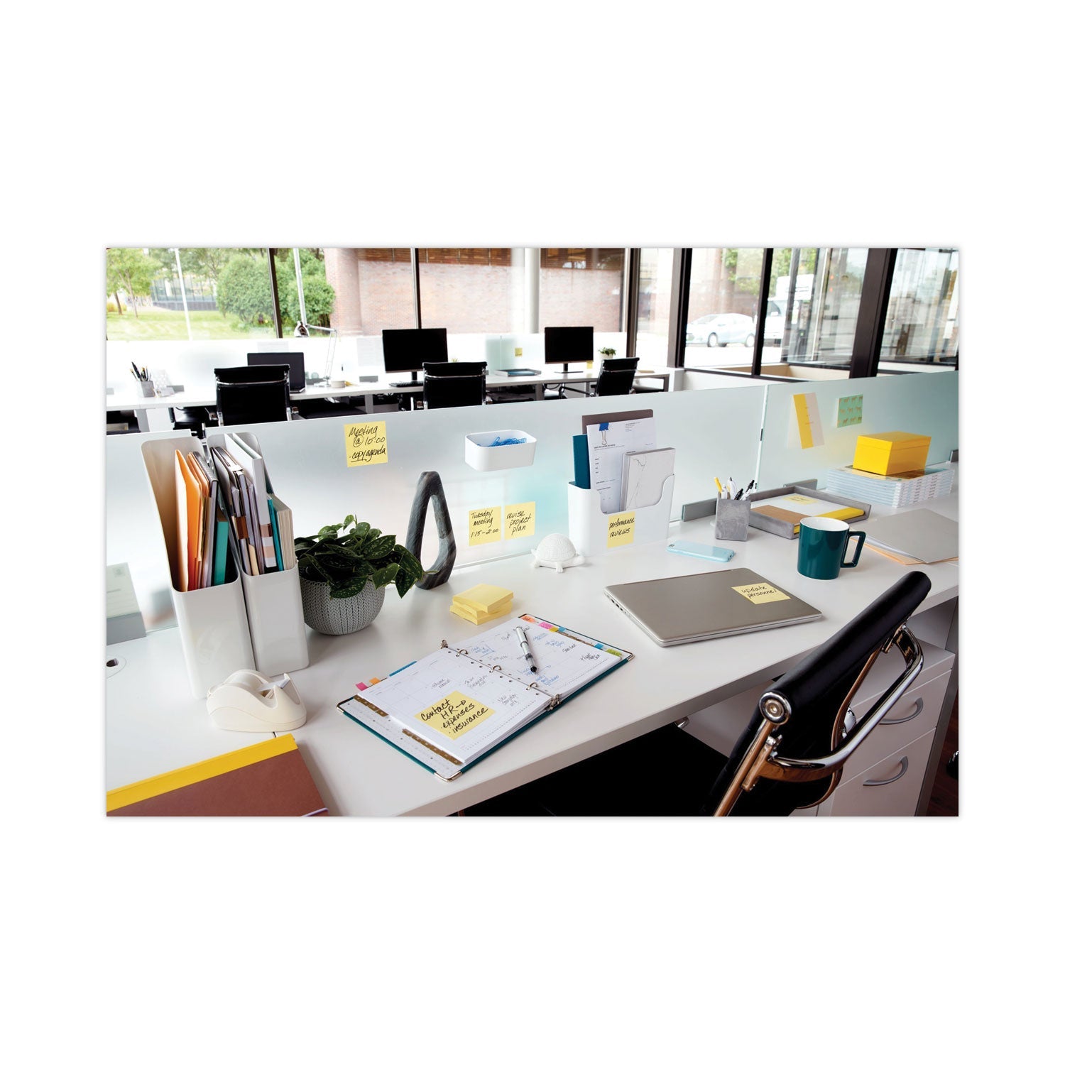 Post-it Pads in Canary Yellow, 3" x 5", 90 Sheets/Pad, 12 Pads/Pack
