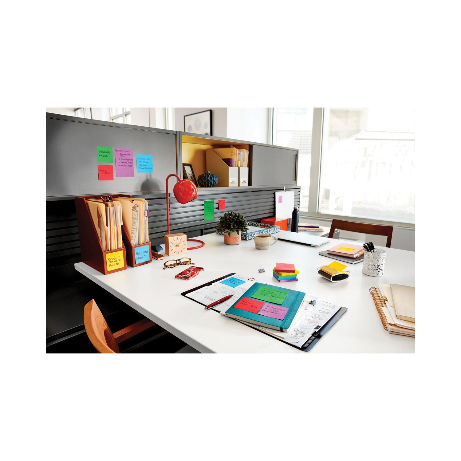 Post-it Pop-up 3 x 3 Note Refill, 3" x 3", Playful Primaries Collection Colors, 90 Sheets/Pad, 10 Pads/Pack