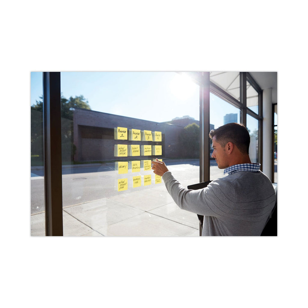 Post-it Pop-up 3 x 3 Note Refill, 3" x 3", Canary Yellow, 90 Sheets/Pad, 12 Pads/Pack