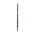 Zebra Sarasa Dry Gel X20 Gel Pen, Retractable, Medium 0.7 mm, Red Ink, Translucent Red Barrel, 12/Pack