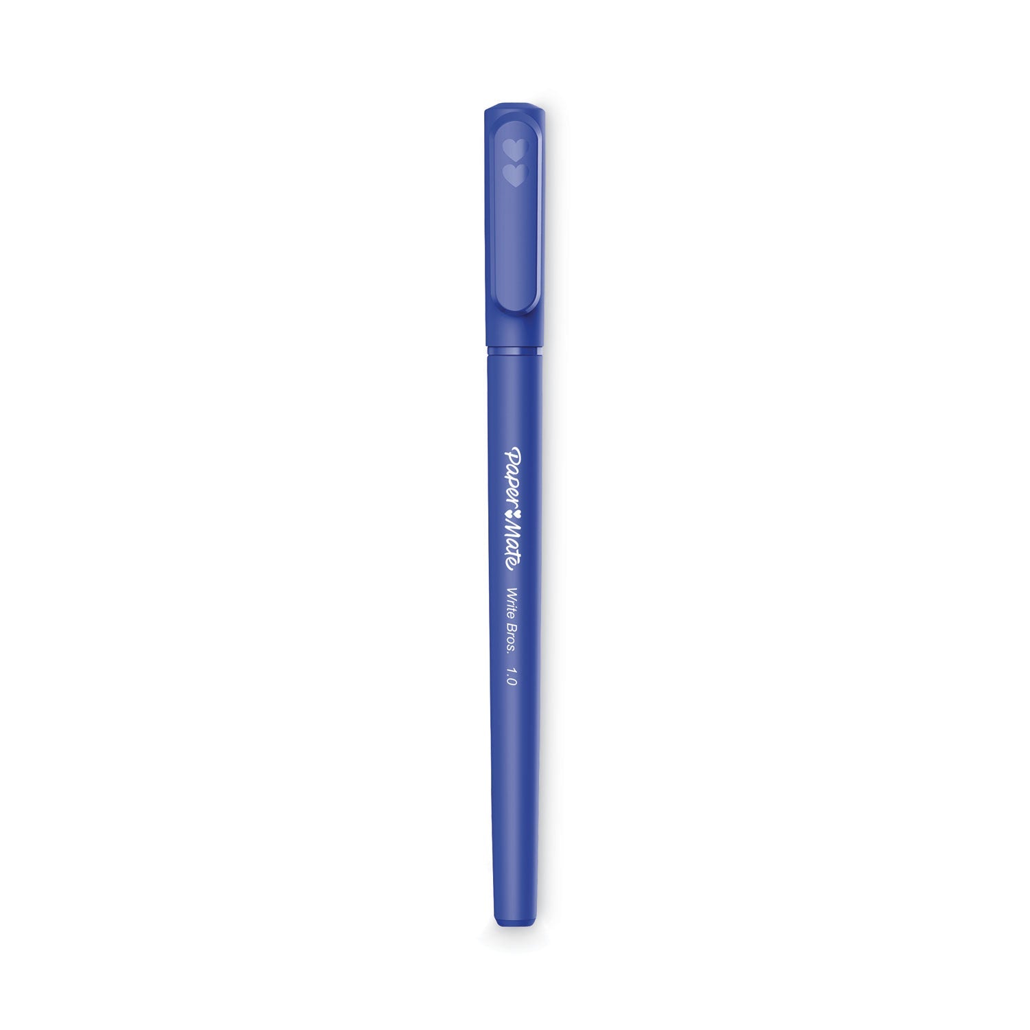 Paper Mate Write Bros. Ballpoint Pen Value Pack, Stick, Medium 1 mm, Blue Ink, Blue Barrel, 120/Pack
