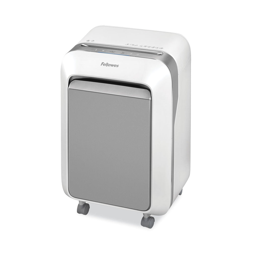 Fellowes Powershred LX210 Micro-Cut Shredder, 16 Manual Sheet Capacity, White