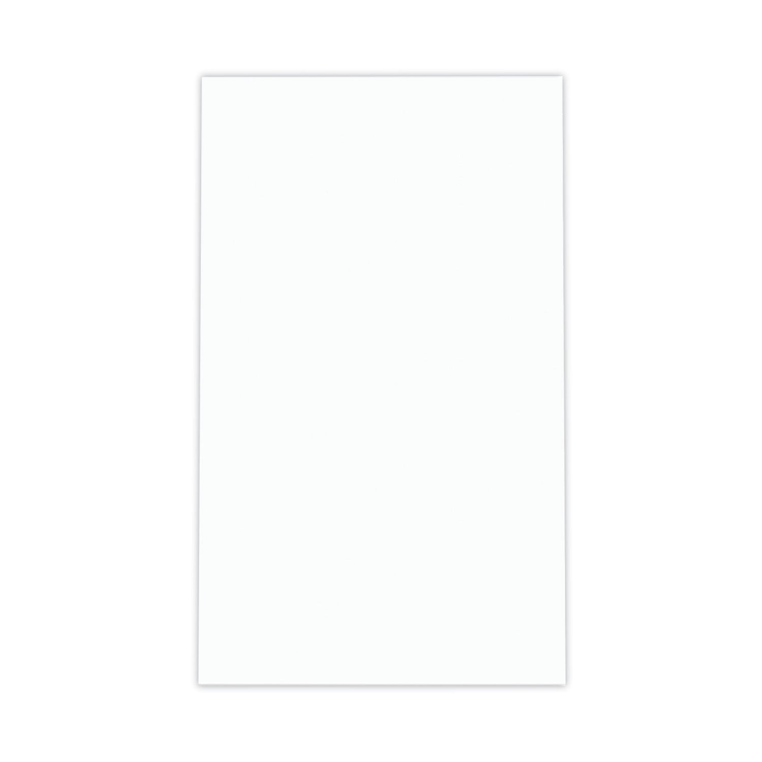 Universal Scratch Pads, Unruled, 3 x 5, White, 100 Sheets, 12/Pack