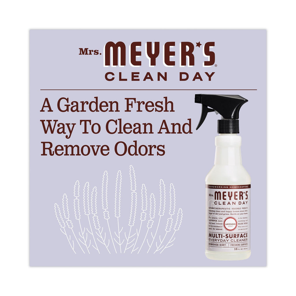 Mrs. Meyer's Multi Purpose Cleaner, Lavender Scent, 16 oz Spray Bottle