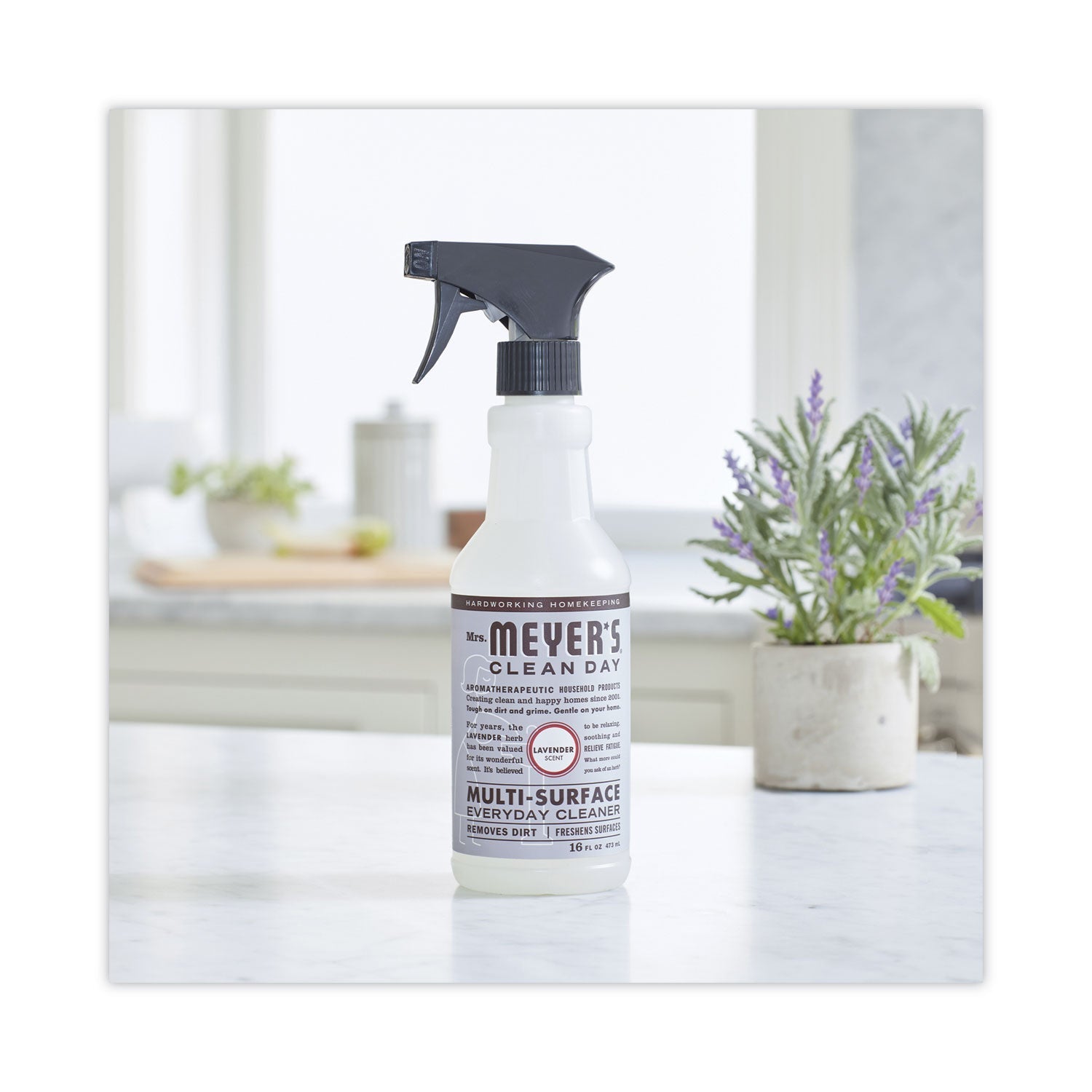 Mrs. Meyer's Multi Purpose Cleaner, Lavender Scent, 16 oz Spray Bottle