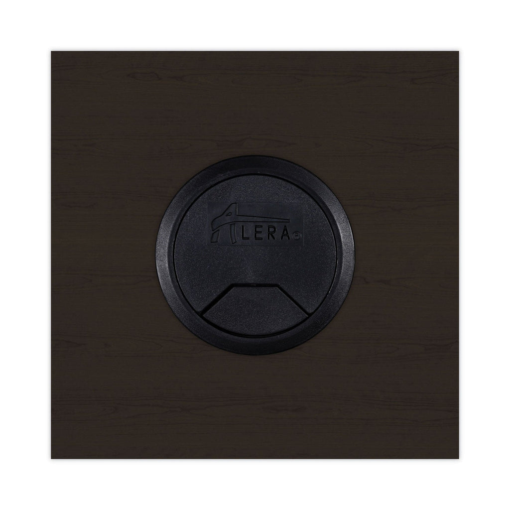Alera Valencia Series Reversible Return/Bridge Shell, 42w x 23.63d x 29.5, Espresso