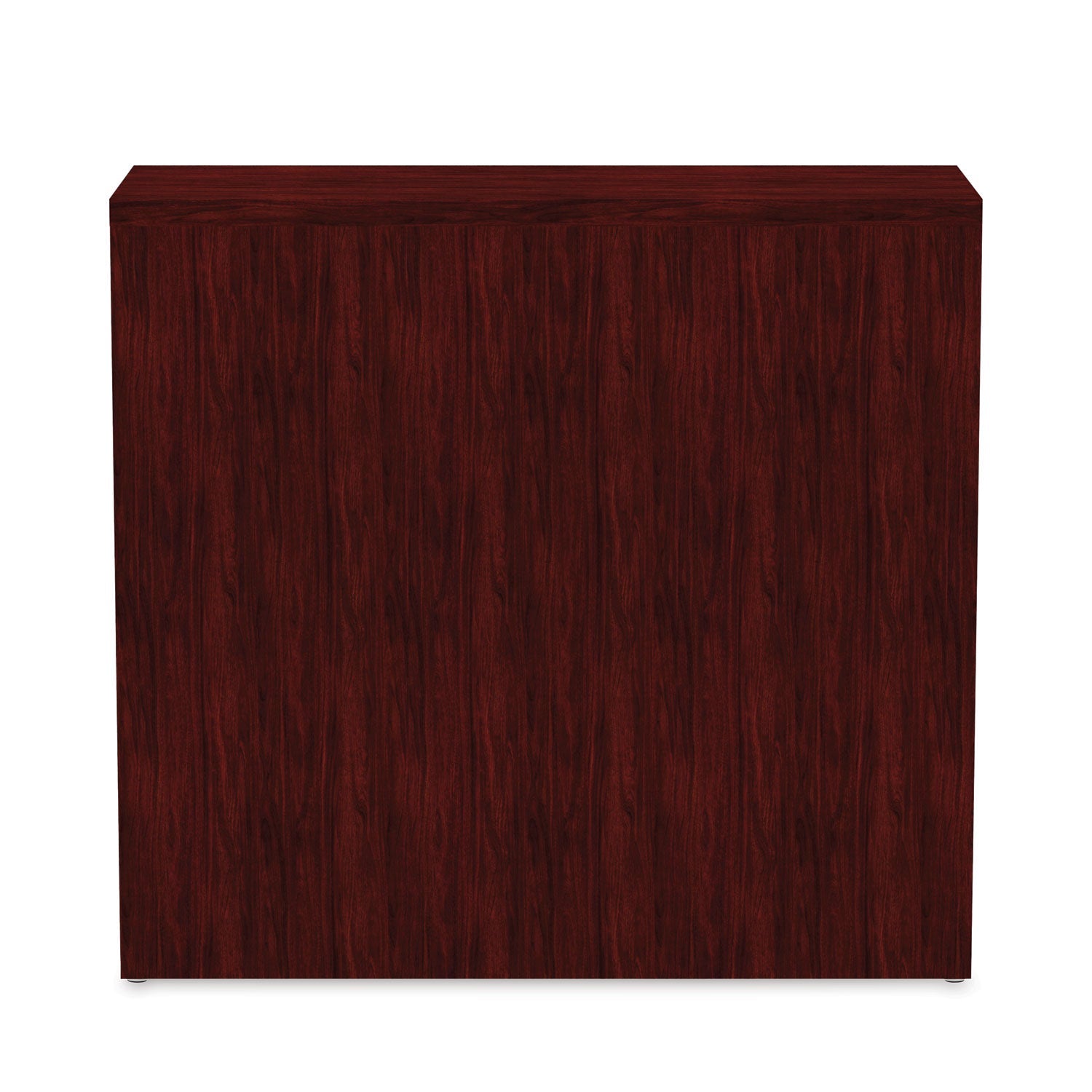 Alera Valencia Series Bookcase, Two-Shelf, 31.75w x 14d x 29.5h, Mahogany