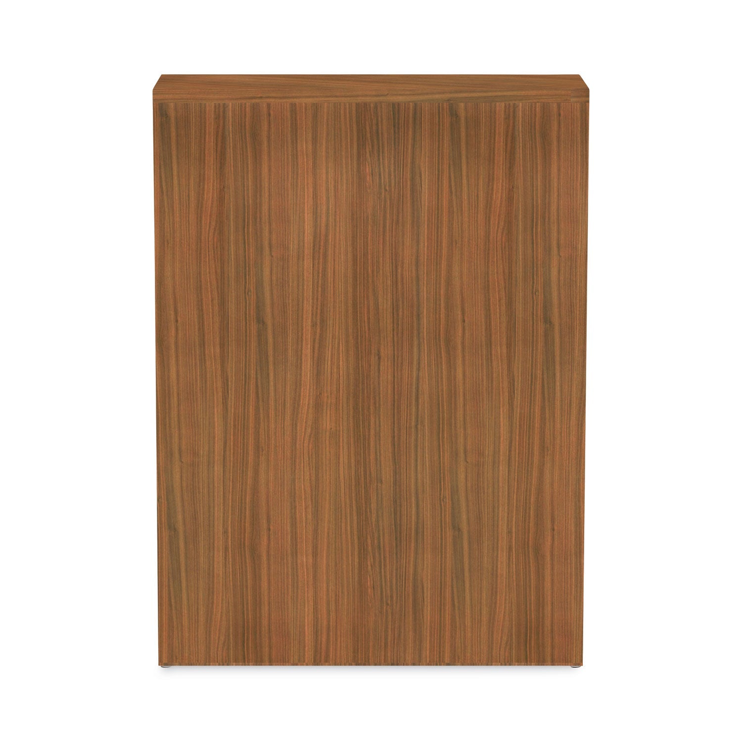 Alera Valencia Series Bookcase, Three-Shelf, 31.75w x 14d x 39.38h, Modern Walnut