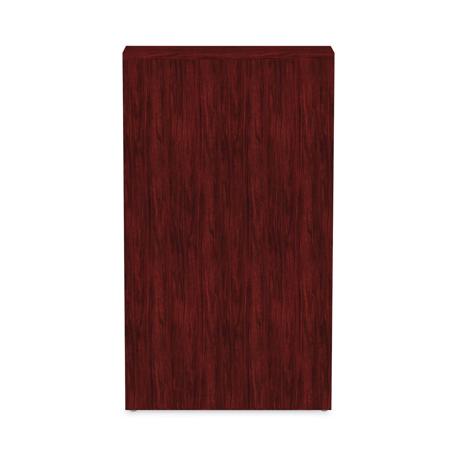 Alera Valencia Series Bookcase, Four-Shelf, 31.75w x 14d x 54.88h, Mahogany