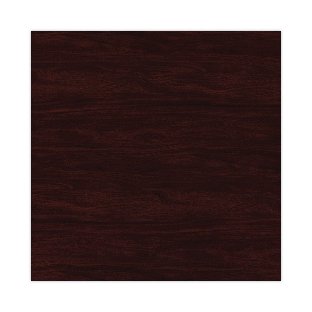 Alera Valencia Series Bookcase, Four-Shelf, 31.75w x 14d x 54.88h, Mahogany