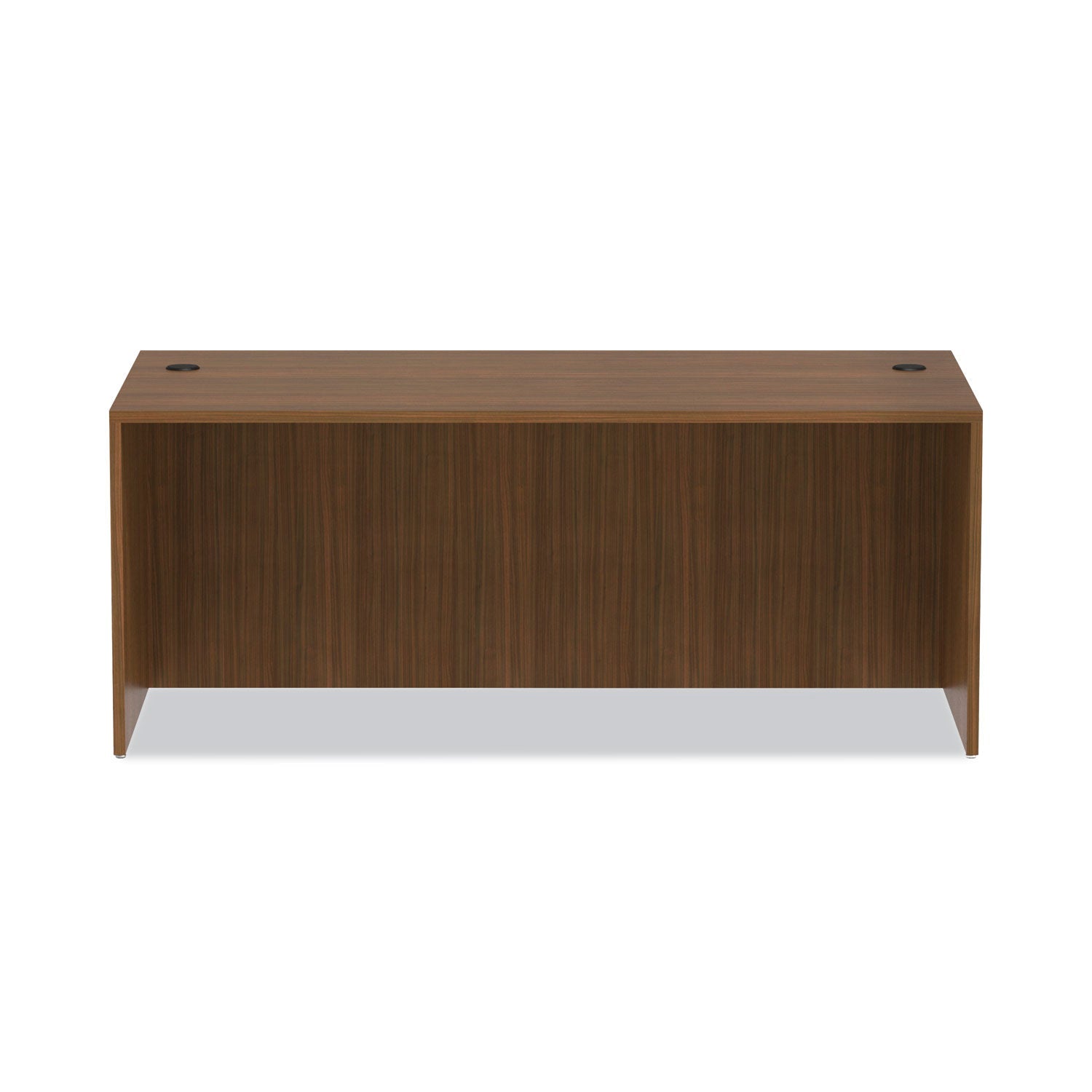 Alera Valencia Series Straight Front Desk Shell, 71" x 35.5" x 29.63", Modern Walnut