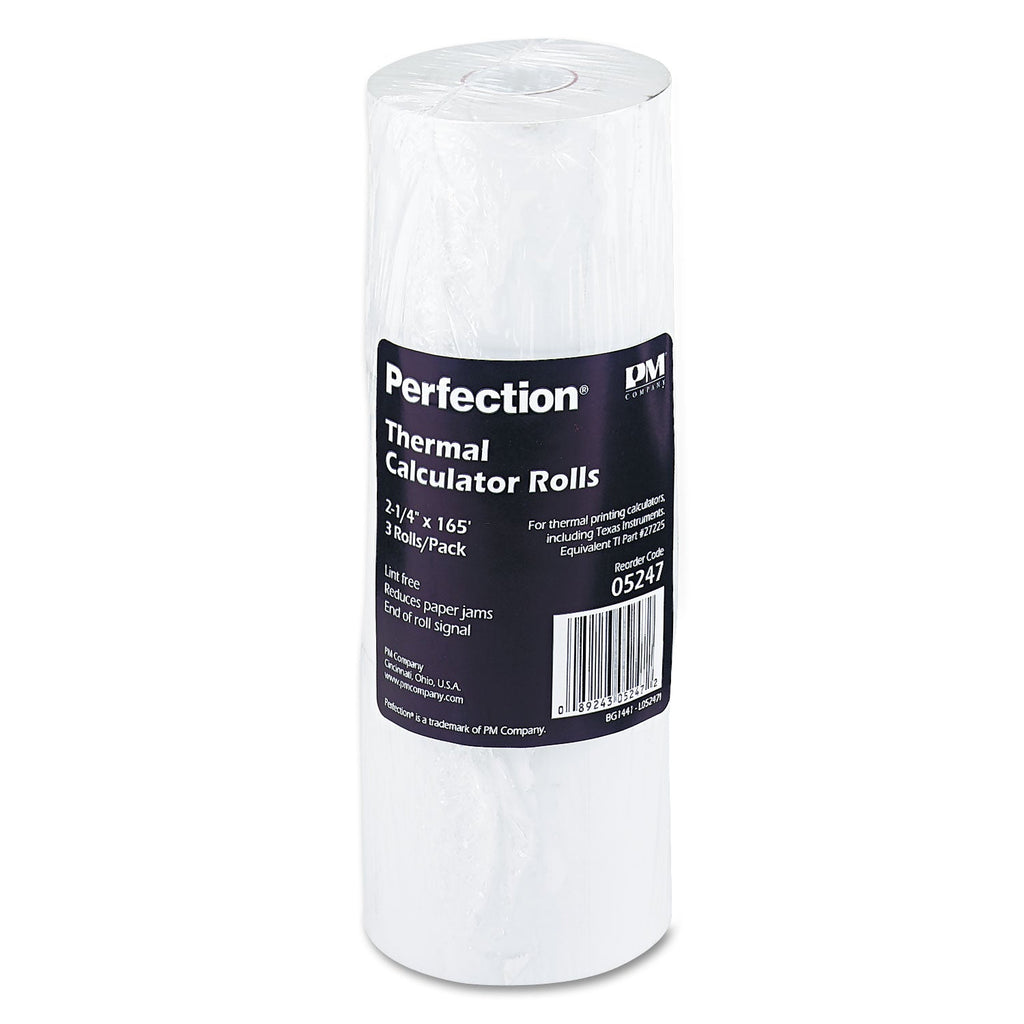 Iconex Direct Thermal Printing Thermal Paper Rolls, 2.25" x 165 ft, White, 3/Pack