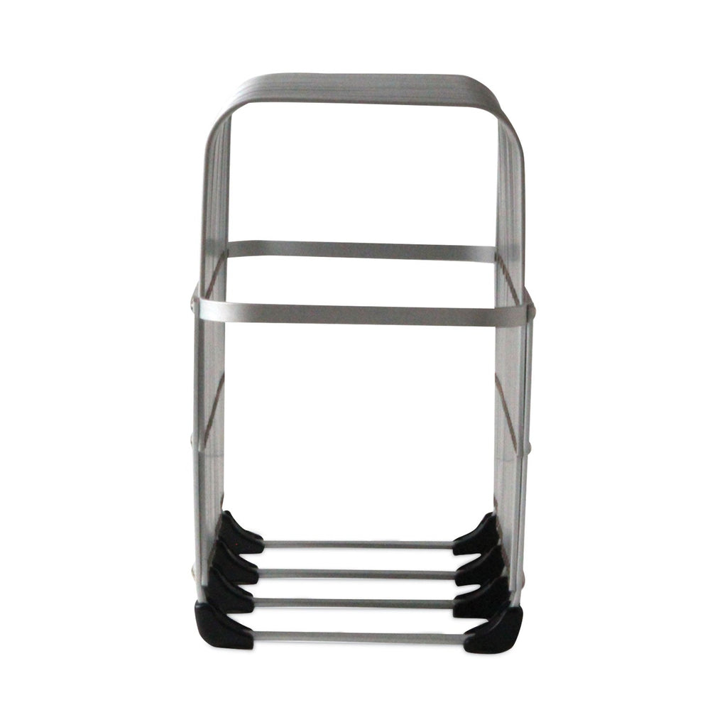LEE Flexifile Expandable Collator to Organizer, 24 Sections, Letter to Legal Size Files, 6.5" x 10.25" x 10.5", Silver