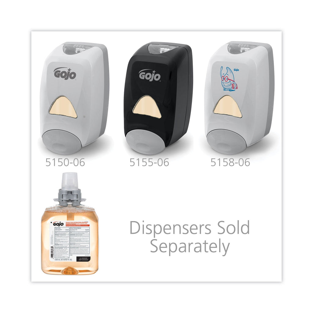 GOJO FMX-12 Foam Hand Wash, FMX-12 Dispenser, Fresh Fruit, 1,250 mL Pump
