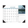 House of Doolittle Earthscapes Scenic Desk Pad Calendar, Scenic Photos, 22 x 17, White Sheets, Black Binding/Corners,12-Month (Jan-Dec): 2023