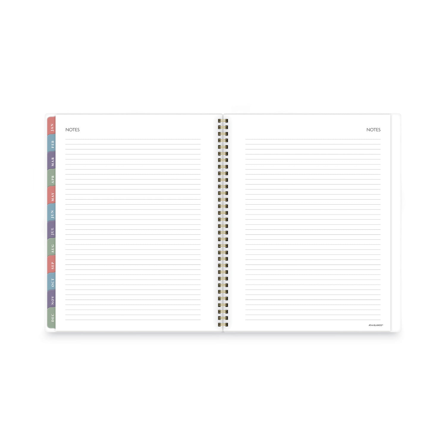AT-A-GLANCE Badge Hand Drawn Geo Weekly/Monthly Planner, Badge Geo Artwork, 11x8.5, Blue/White Cover, 13-Month(Jan to Jan): 2023 to 2024