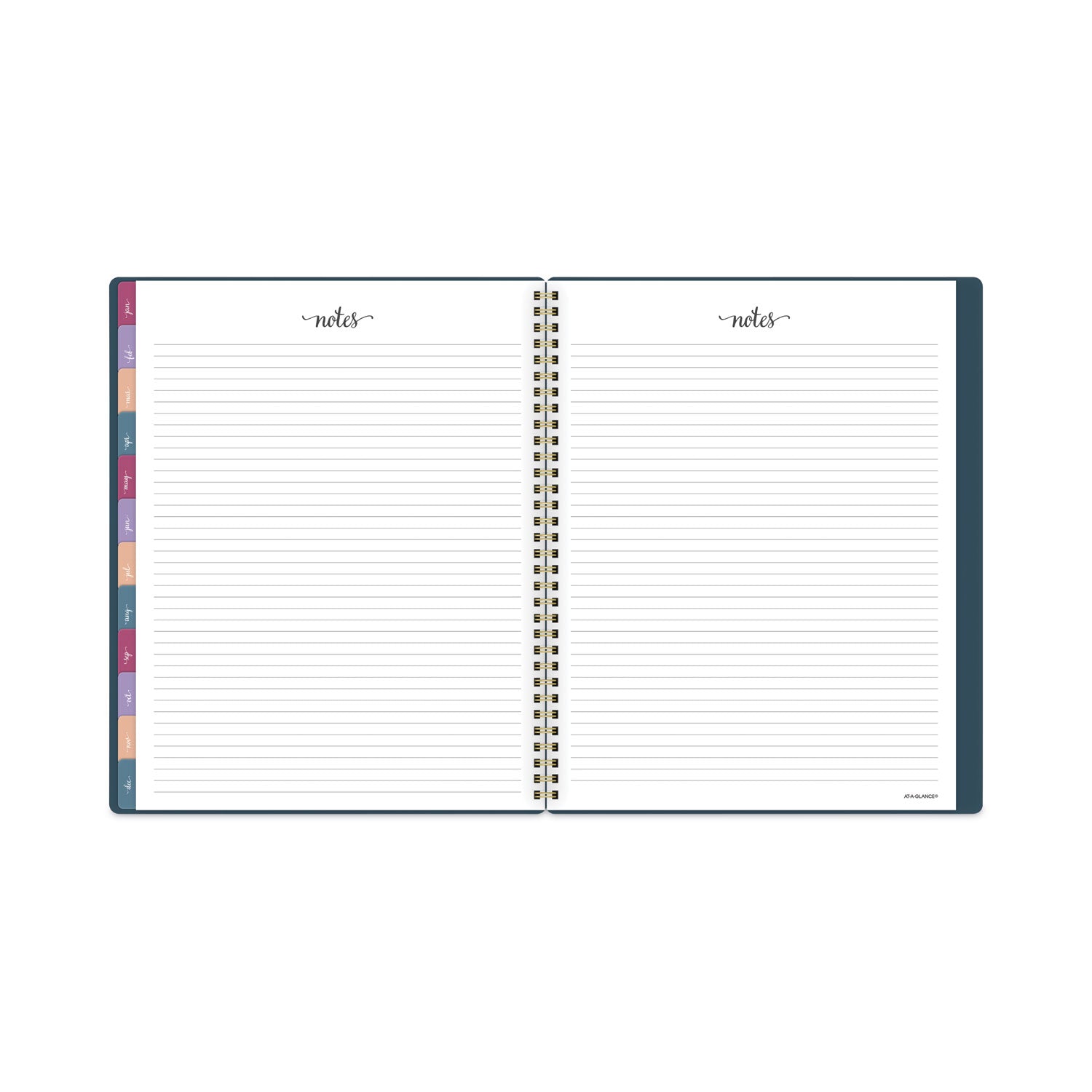 AT-A-GLANCE Harmony Weekly/Monthly Poly Planner, 11 x 8.5, Teal Cover, 13-Month (Jan to Jan): 2023 to 2024