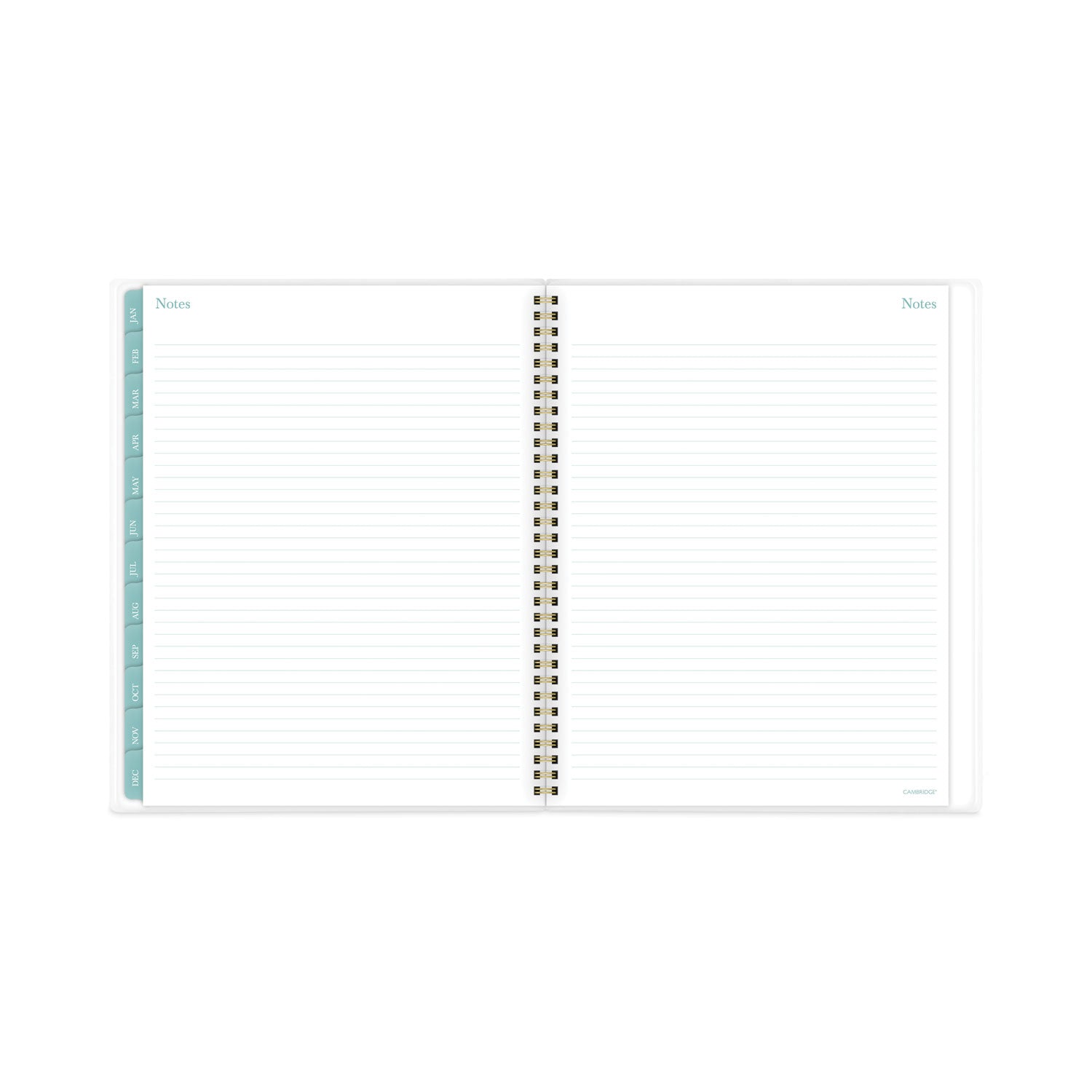 Cambridge Bali Weekly/Monthly Planner, Bali Leaf Artwork, 11 x 8.5, Green/White Cover, 12-Month (Jan to Dec): 2023