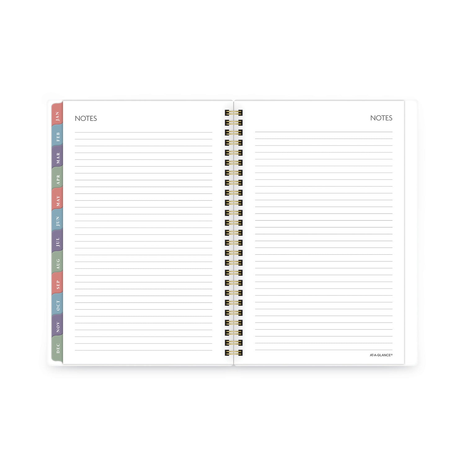 AT-A-GLANCE Badge Hand Drawn Geo Weekly/Monthly Planner, Badge Geo Artwork, 8.5x5.5, Blue/White Cover, 13-Month(Jan to Jan): 2023 to 2024