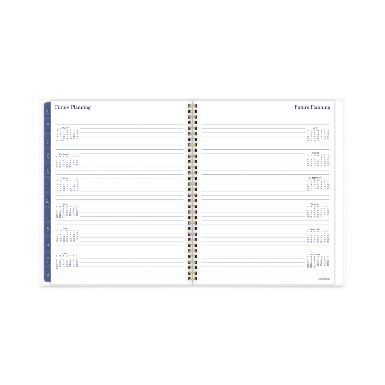 Cambridge Precious Weekly/Monthly Planner, Precious Floral Artwork, 11 x 8.5, Blue/Green/Pink Cover, 12-Month (Jan to Dec): 2023
