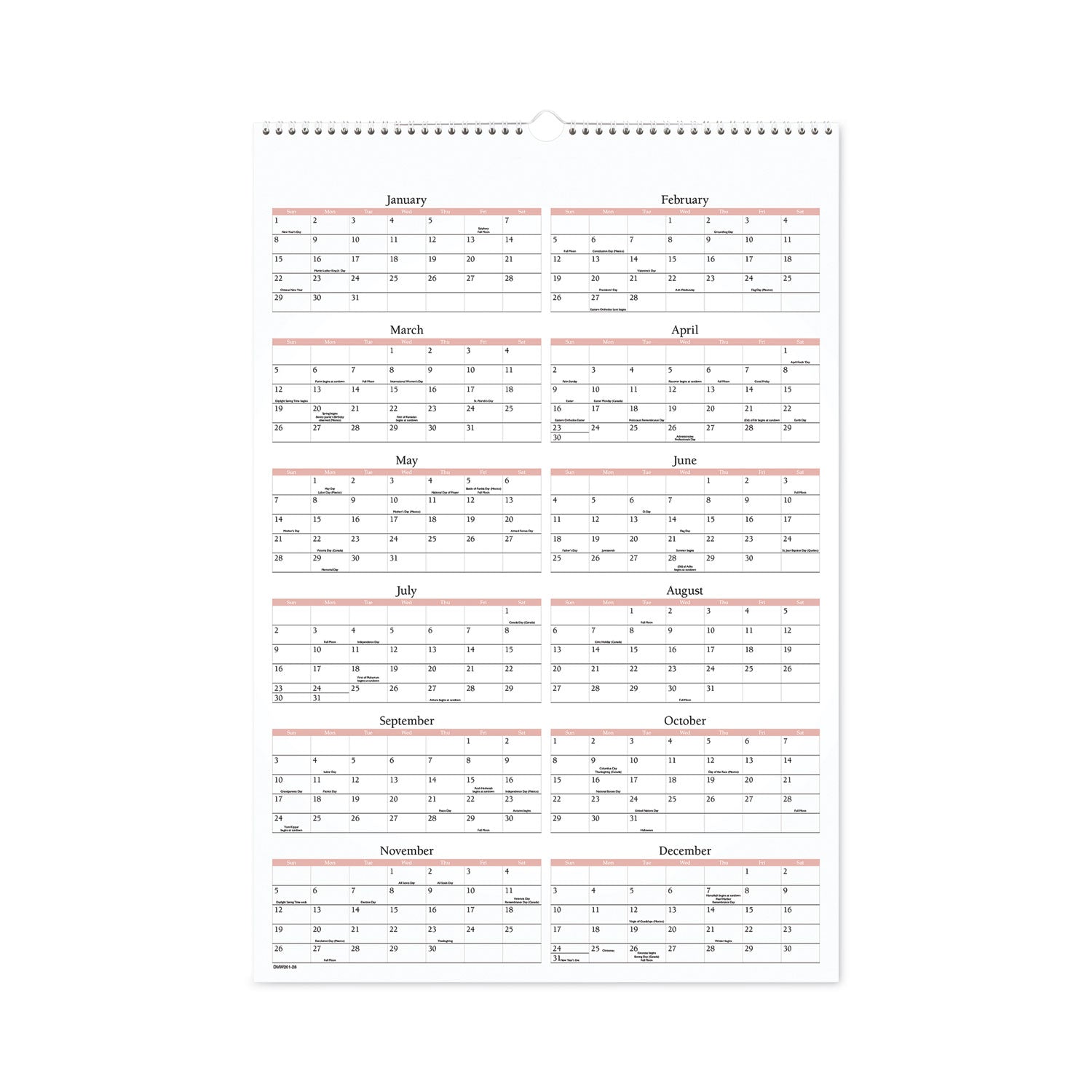 AT-A-GLANCE Scenic Monthly Wall Calendar, Scenic Landscape Photography, 15.5 x 22.75, White/Multicolor Sheets, 12-Month (Jan-Dec): 2023