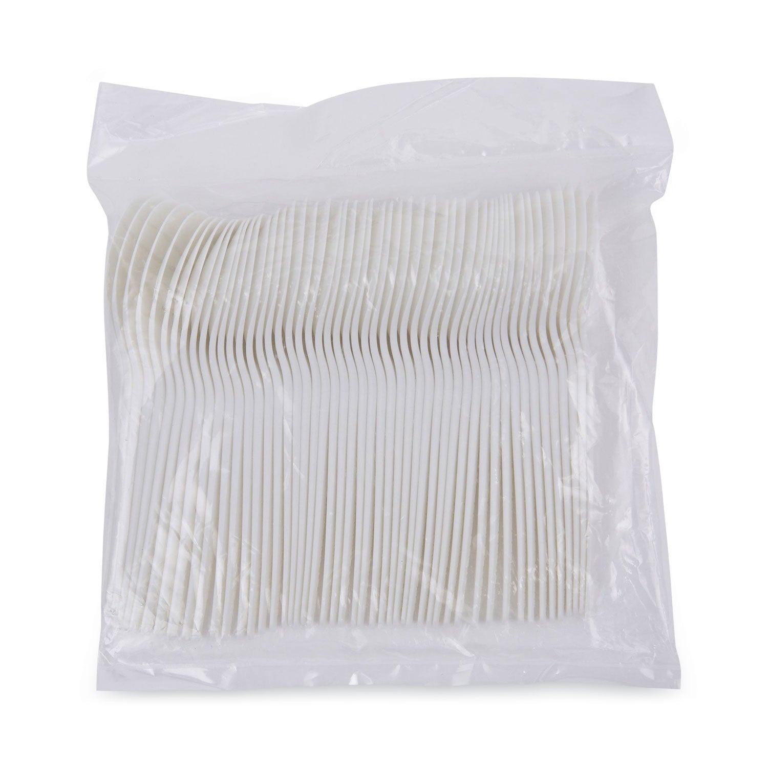 Eco-Products Plantware Compostable Cutlery, Spoon, 6", Pearl White, 50/Pack, 20 Pack/Carton