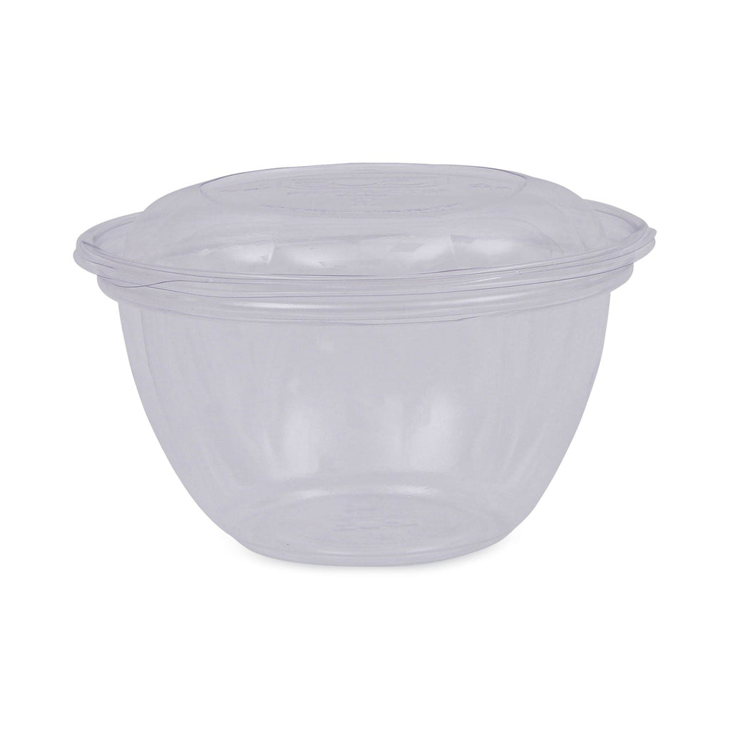 Eco-Products Renewable and Compostable Containers, 18 oz, 5.5" Diameter x 2.3"h, Clear, Plastic, 150/Carton