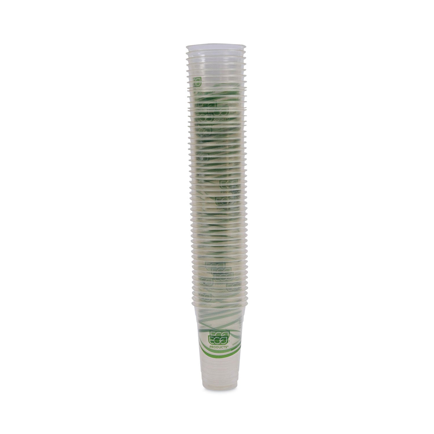 Eco-Products GreenStripe Renewable and Compostable Cold Cups, 20 oz, Clear, 50/Pack, 20 Packs/Carton