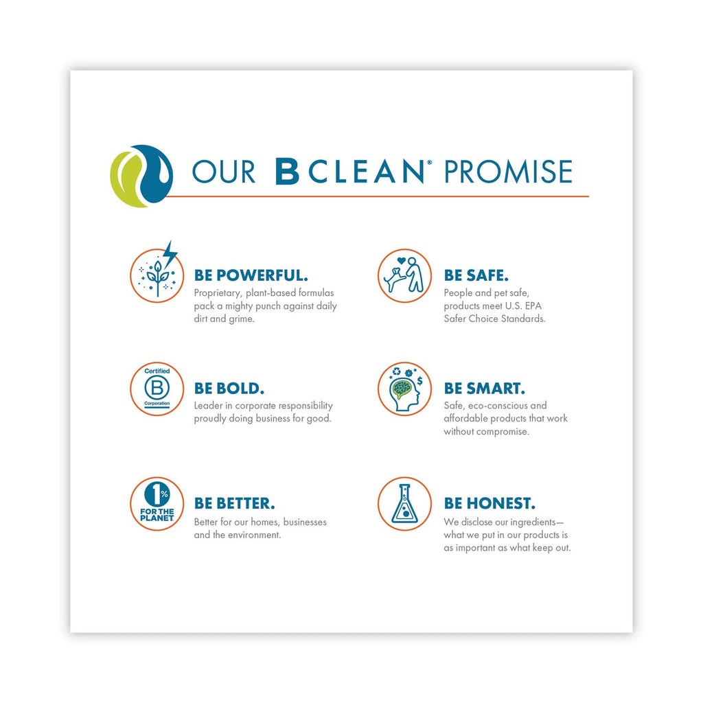 Boulder Clean Glass + Surface Cleaner, Herbal Peppermint, 28 oz Bottle
