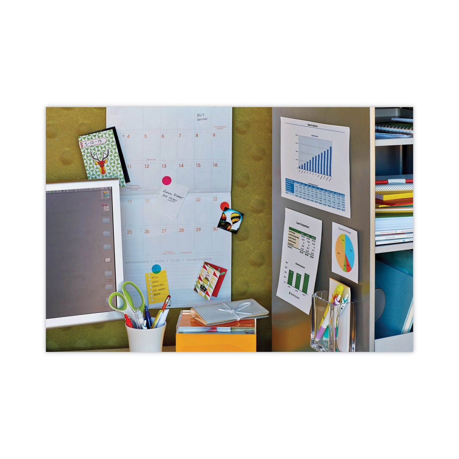 Scotch Wallsaver Removable Poster Tape with Dispenser, 1" Core, 0.75" x 12.5 ft, Clear