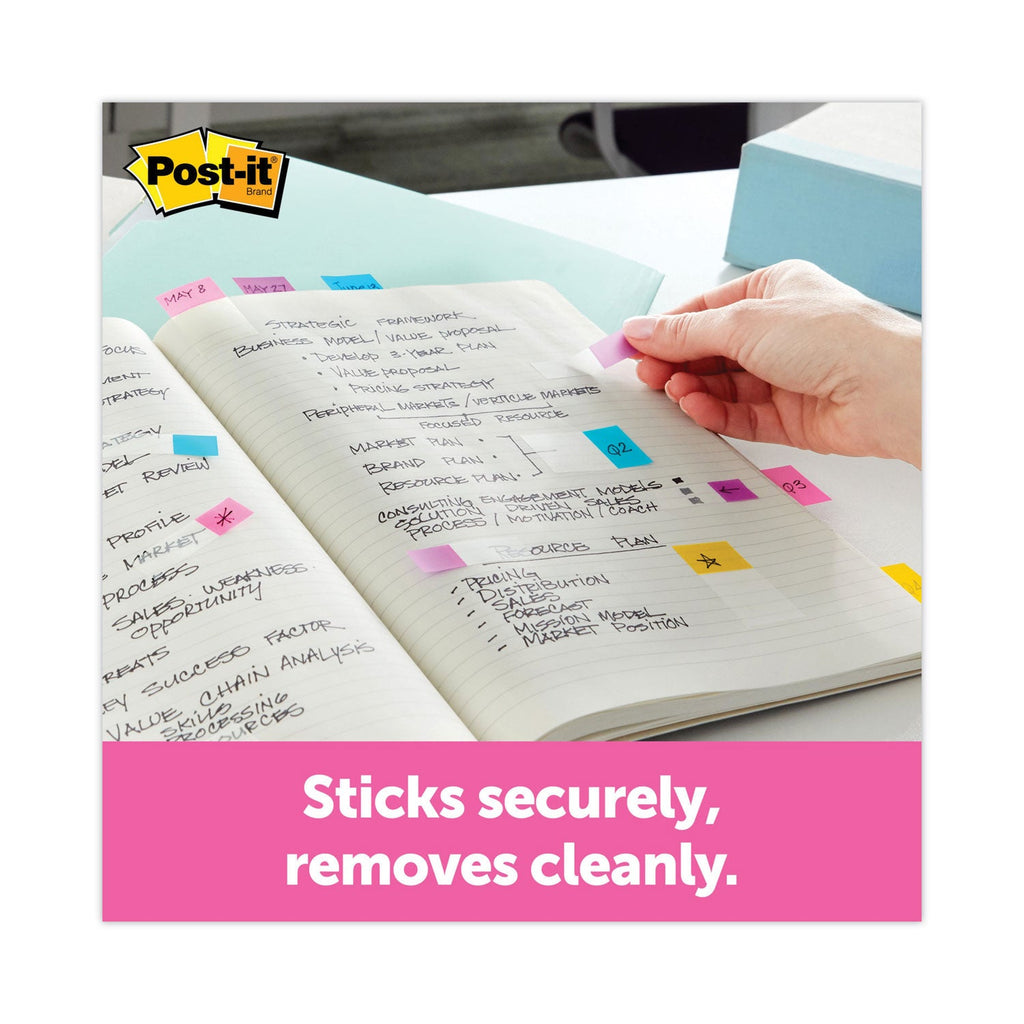 Post-it Arrow 0.5" Page Flags, Assorted Primary, 24/Color, 96 Flags/Pack
