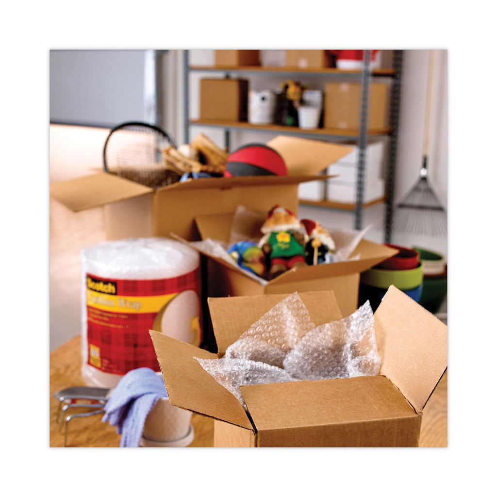 Scotch 3750 Commercial Grade Packaging Tape with Dispenser, 3" Core, 1.88" x 54.6 yds, Clear, 4/Pack
