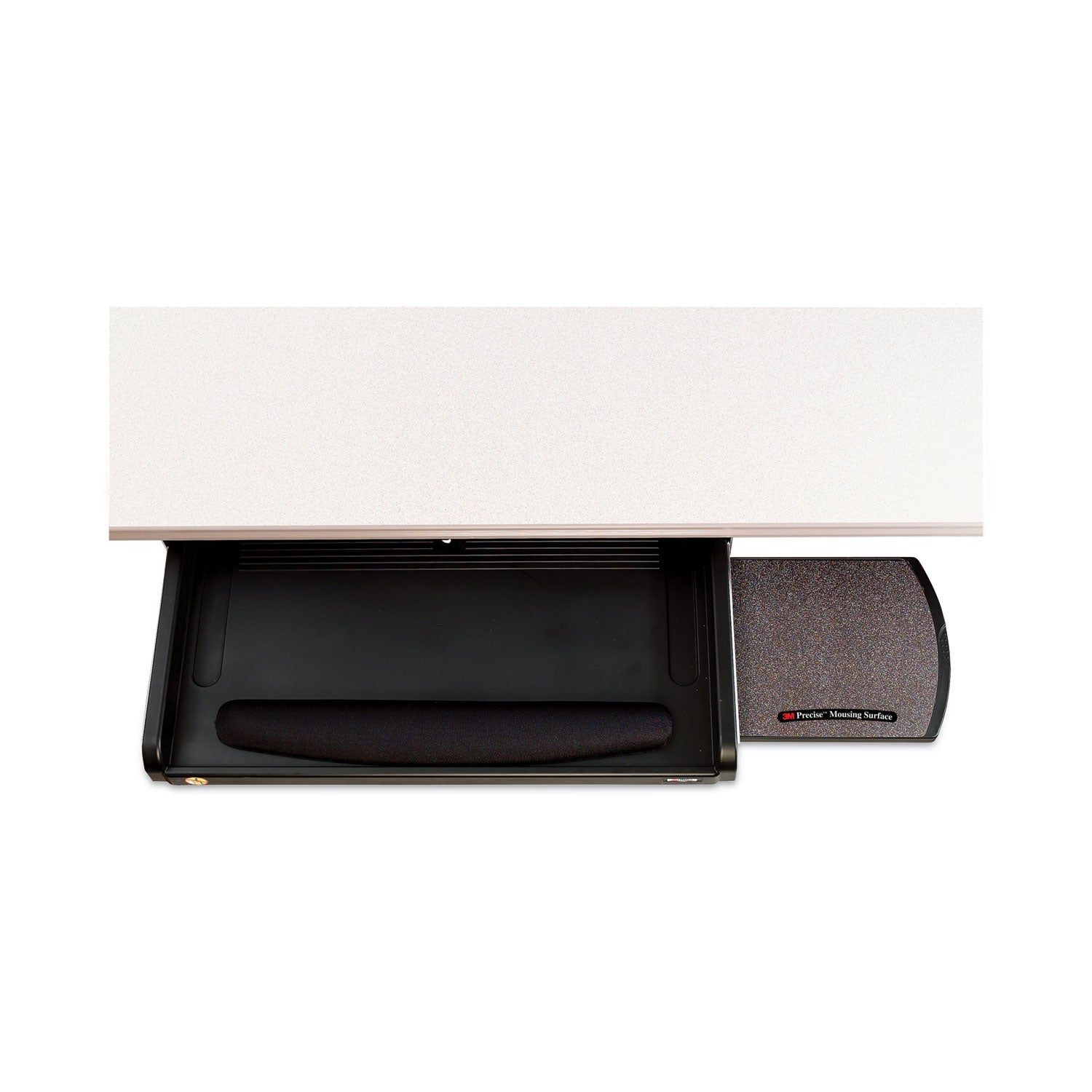 3M Under Desk Keyboard Drawer, 23w x 14d, Black