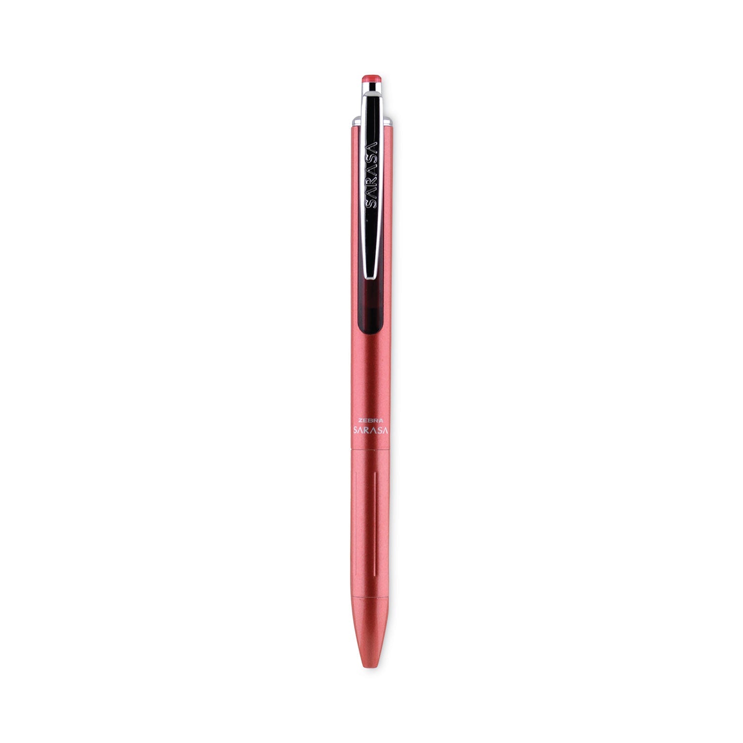 Pentel EnerGel RTX Gel Pen, Retractable, Medium 0.7 mm, Black Ink, Red/White/Blue Barrel, 5/Pack