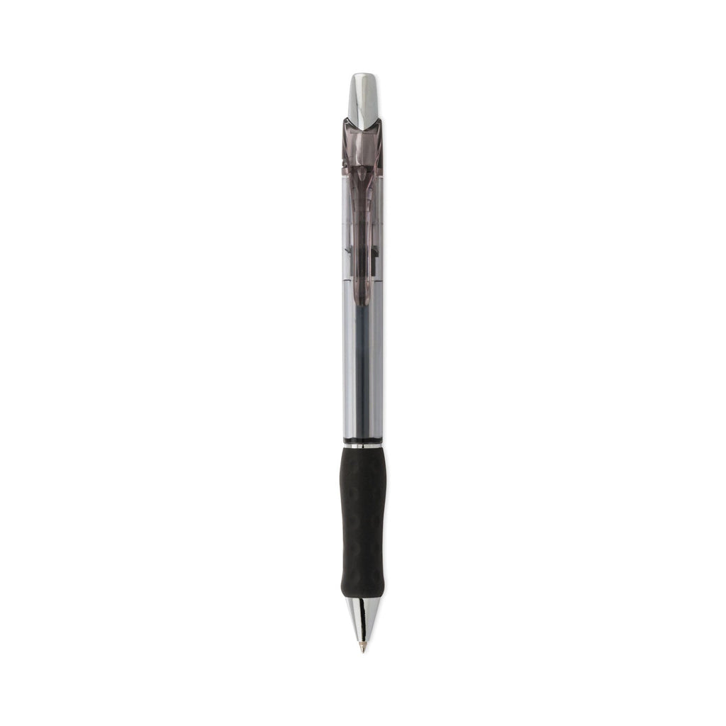 Pentel R.S.V.P. Super RT Ballpoint Pen, Retractable, Medium 0.7 mm, Black Ink, Black Barrel, Dozen
