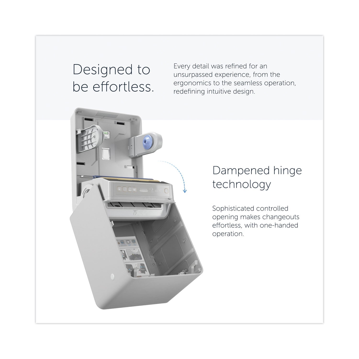 Kimberly-Clark Professional* ICON Automatic Roll Towel Dispenser, 20.12 x 16.37 x 13.5, White Mosaic