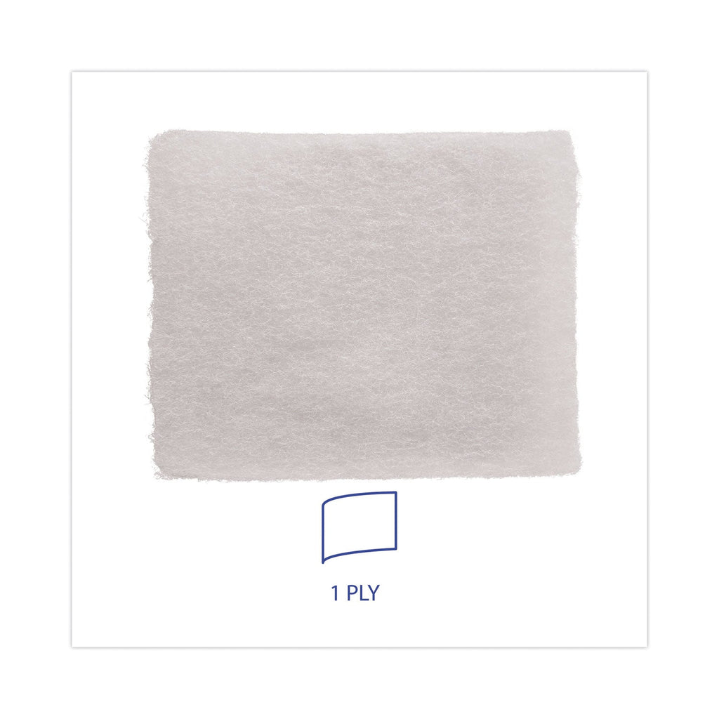 Boardwalk TrapEze Disposable Dusting Sheets, 5" x 125 ft, White, 250 Sheets/Roll, 2 Rolls/Carton