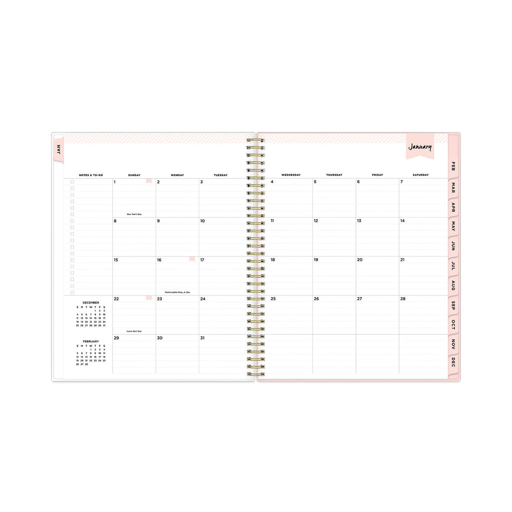 Blue Sky Day Designer Coming Up Roses Create-Your-Own Cover Weekly/Monthly Planner, 11 x 8.5, 12-Month (Jan to Dec): 2023