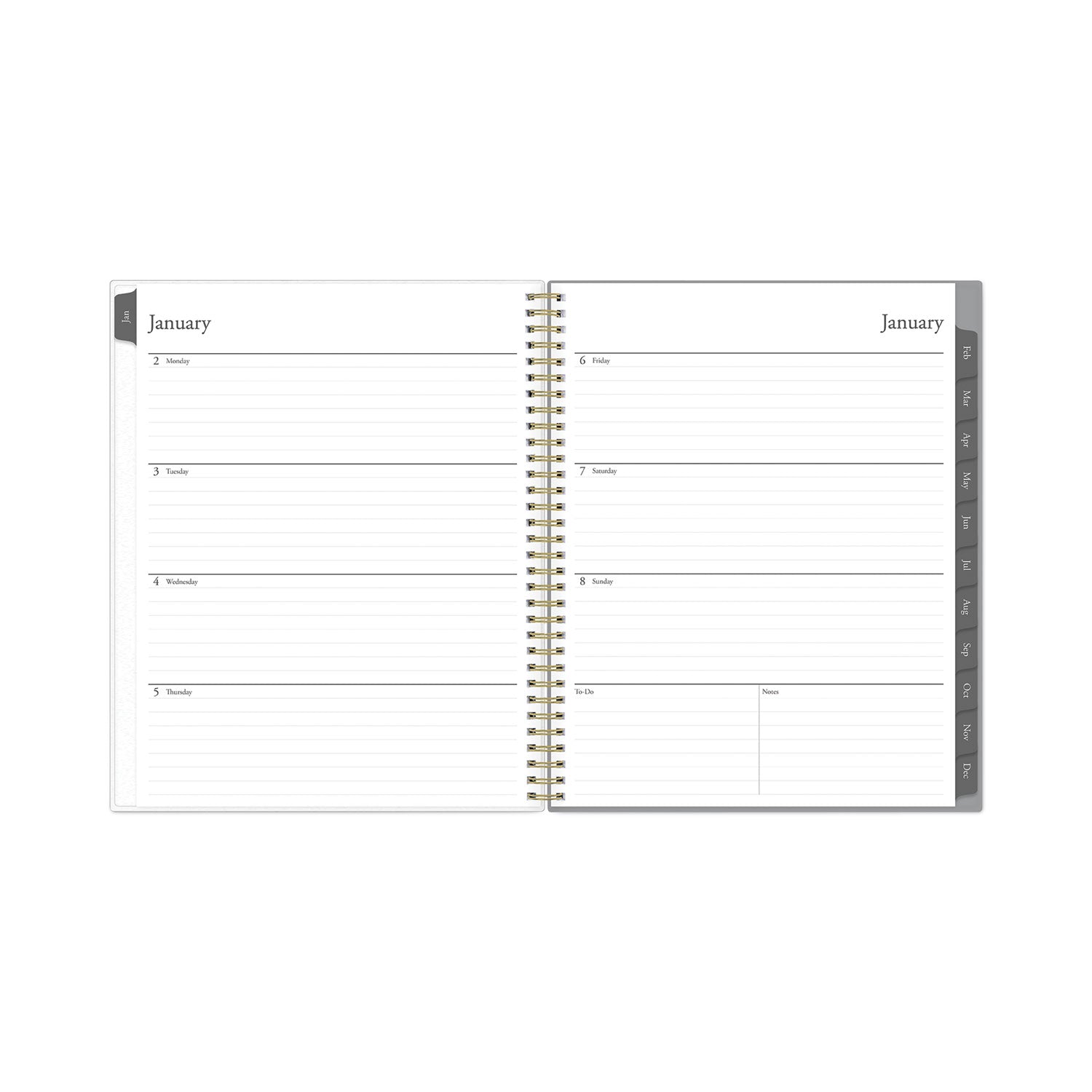 Blue Sky Sophie Frosted Weekly/Monthly Planner, Sophie Floral Artwork, 11 x 8.5, Multicolor Cover, 12-Month (Jan to Dec): 2023