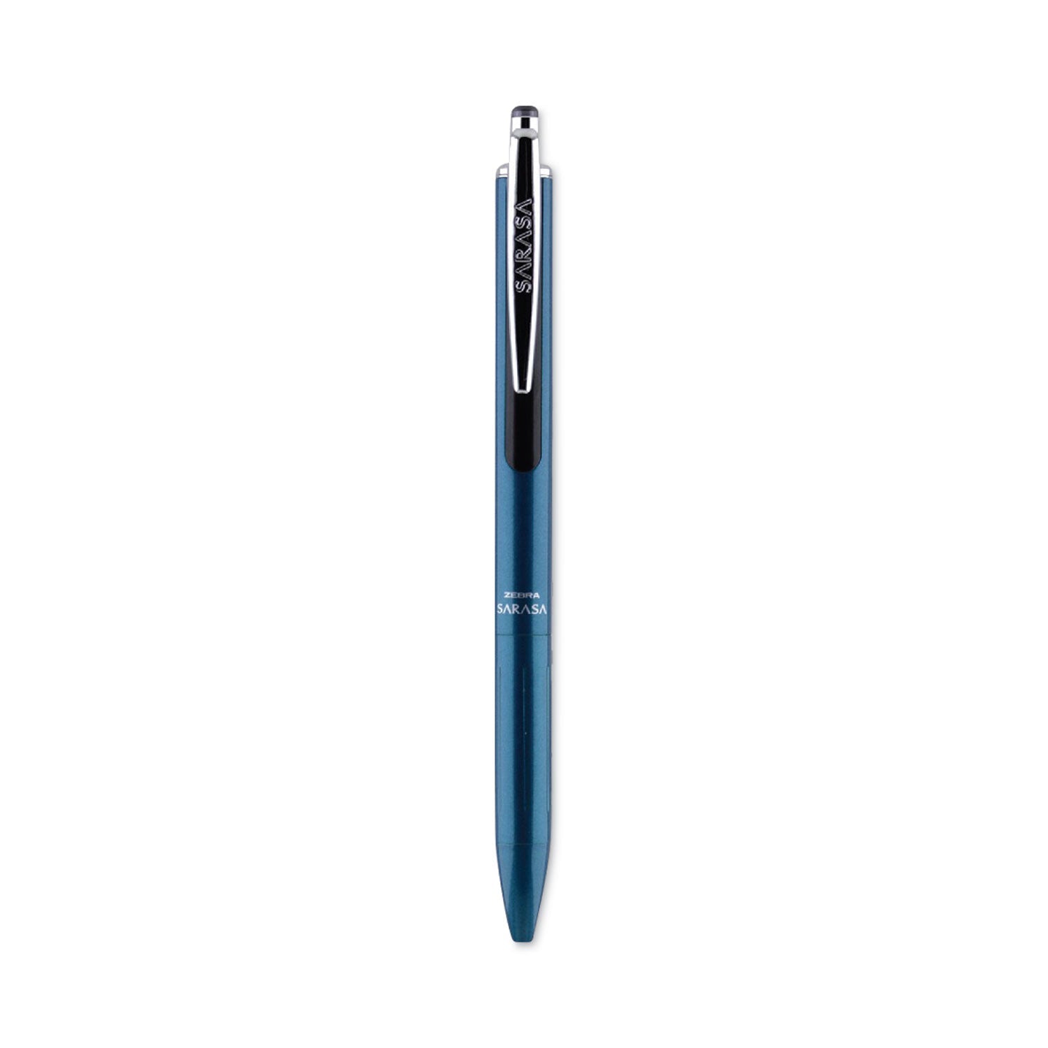Zebra Sarasa Grand Gel Pen, Retractable, Medium 0.7 mm, Black Ink, Turquoise Barrel