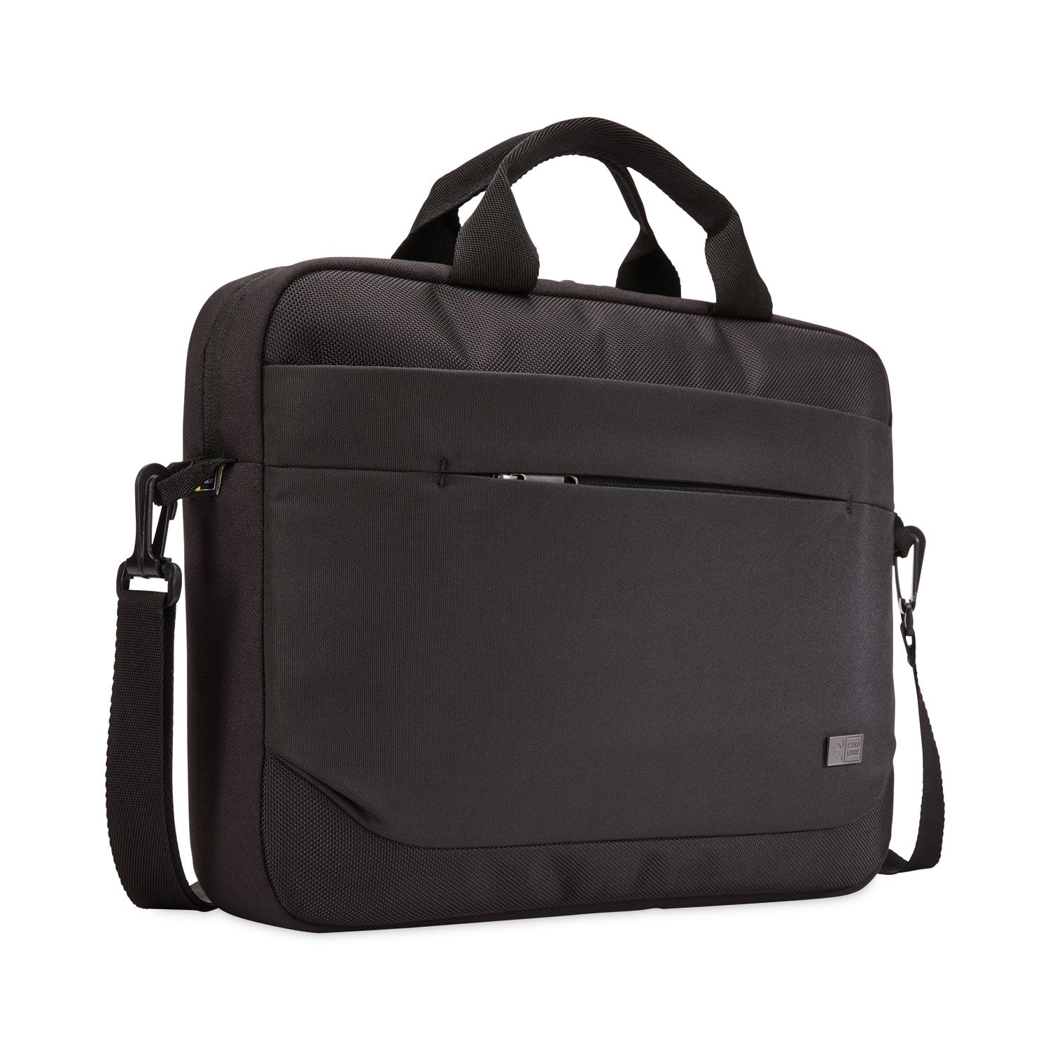 Case Logic Advantage Laptop Attache, Fits Devices Up to 11.6", Polyester, 11.8 x 2.2 x 10.2, Black