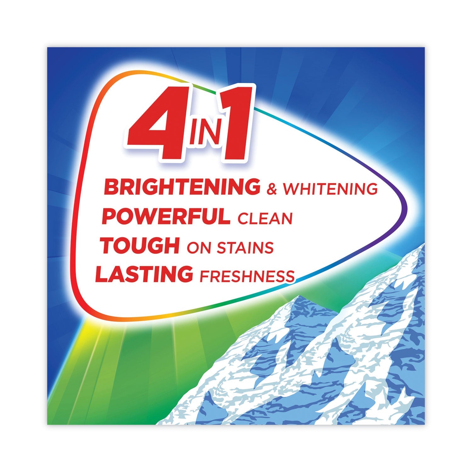 Purex Liquid Laundry Detergent, Mountain Breeze, 50 oz Bottle, 6/Carton