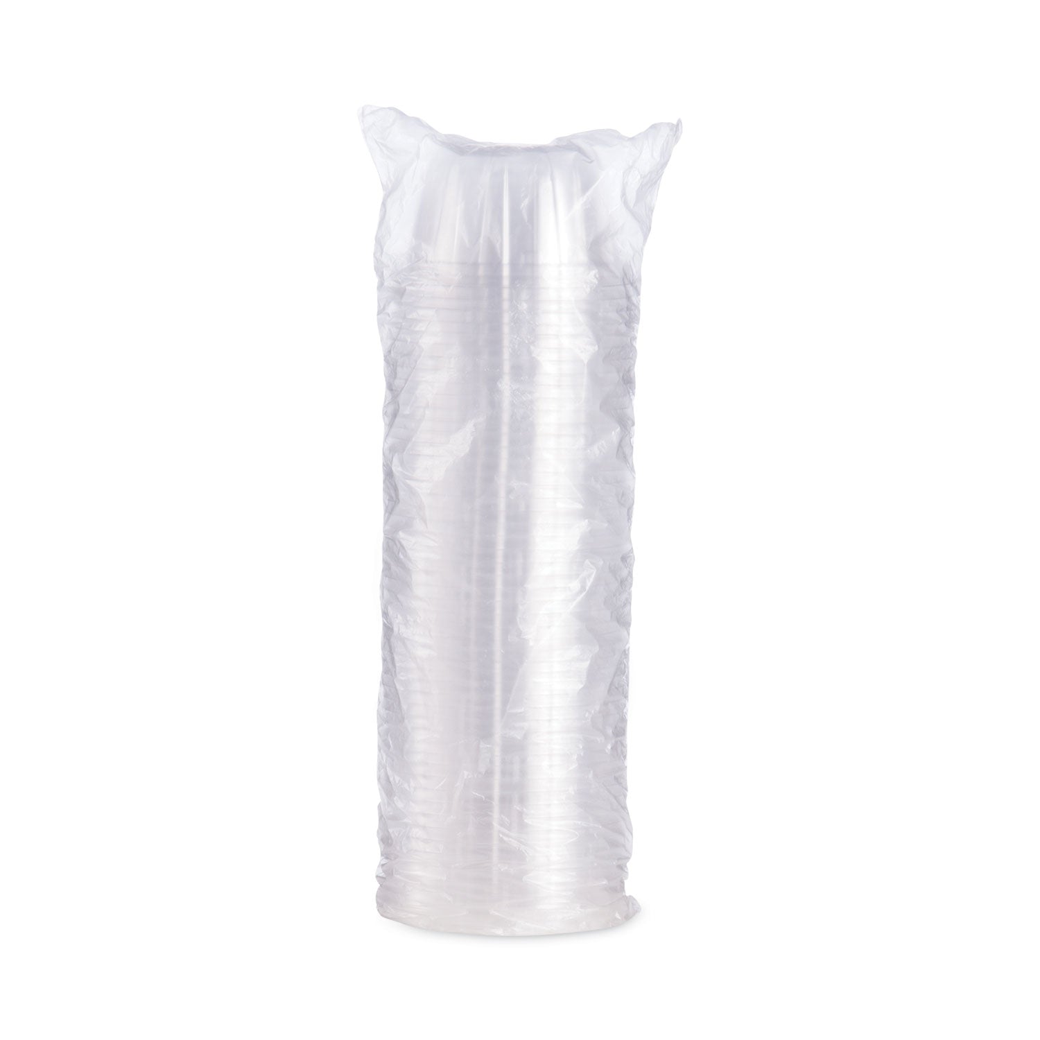 Dart D-T Sundae/Cold Cup Lids, Fits 6, 8, 12 oz Foam Cups, Clear, 50/Pack, 20 Packs/Carton