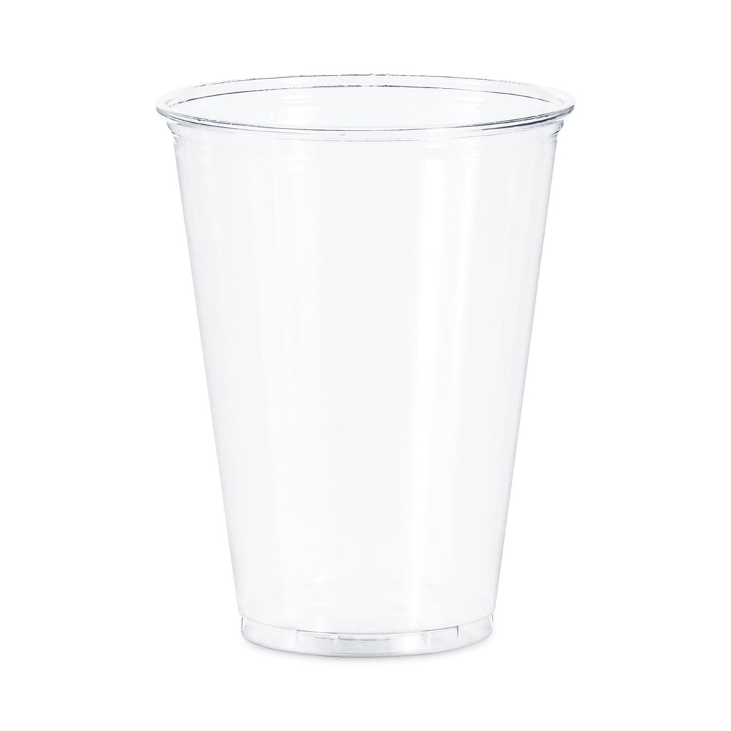 Dart Ultra Clear PET Cups, 10 oz, Tall, 50/Bag, 20 Bags/Carton